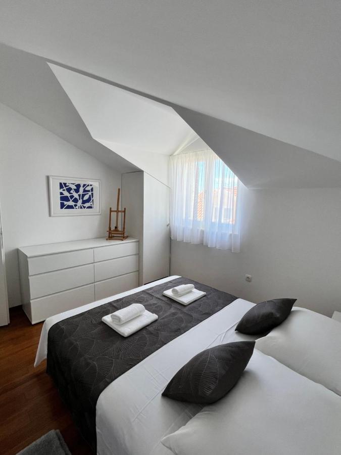 Sky - Beautiful Rooftop Apartment With Shared Pool Split Dış mekan fotoğraf